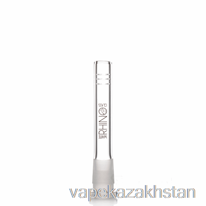 Vape Kazakhstan White Rhino 19/14 Glass Downstem 4inch